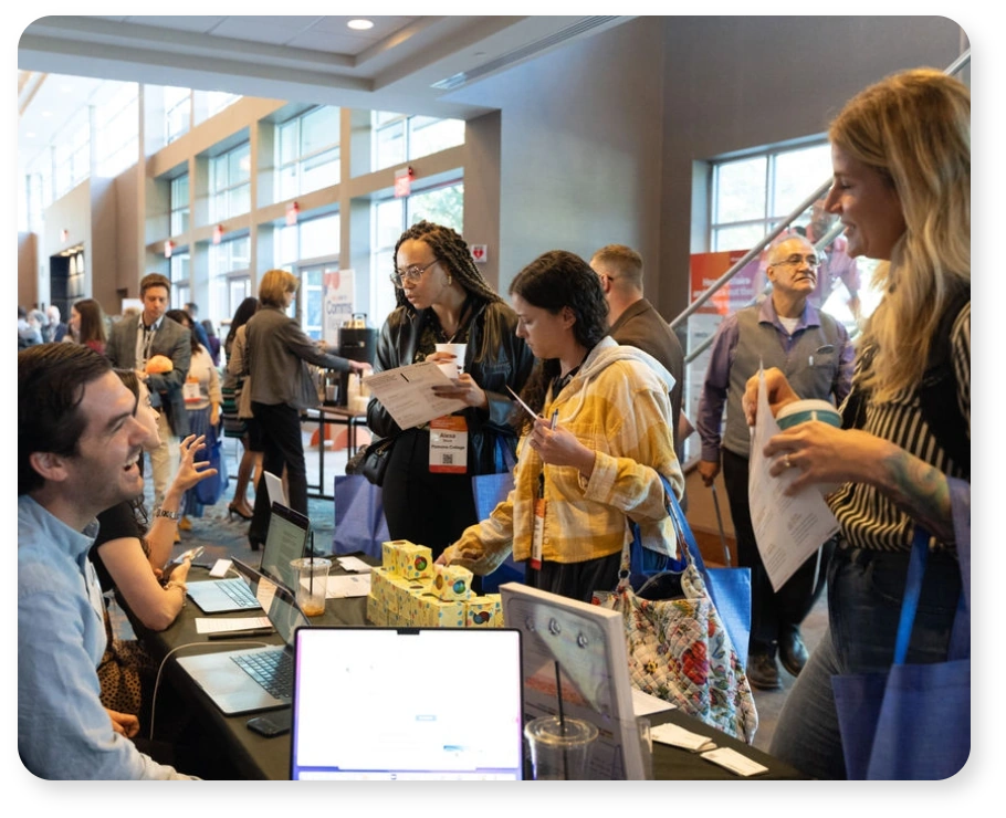 Panel discussion at CommsWeek