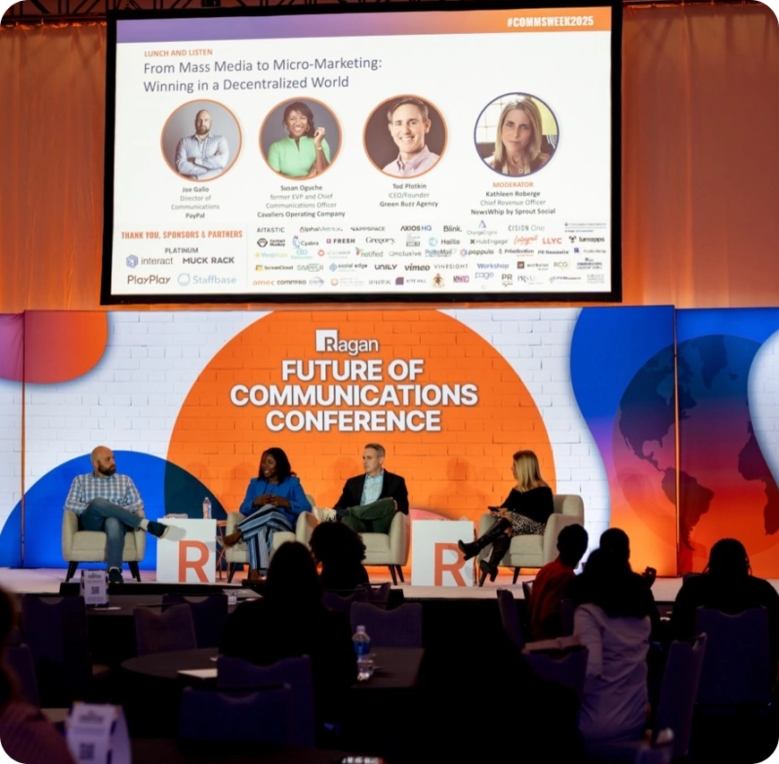 Keynote speaker at Future of Communications Conference